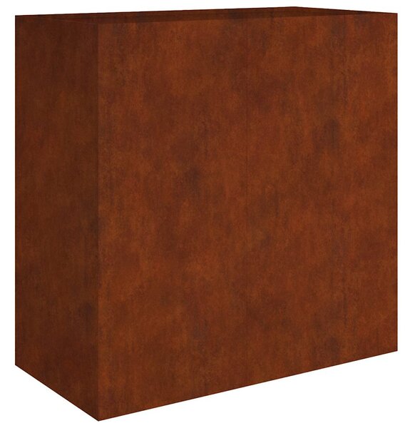 Corten acél növénytartó 40x80x80 cm