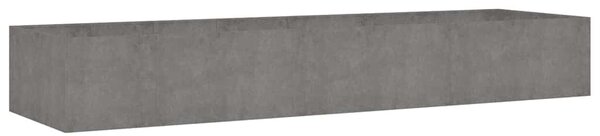 Corten acél kerti magaságyás 280 x 80 x 40 cm