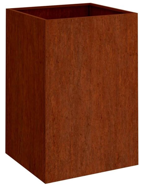 Corten acél növénytartó 42x38x75 cm