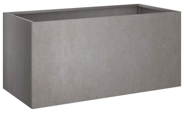 Corten acél növénytartó 62x30x29 cm