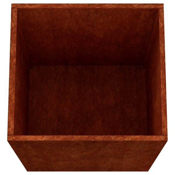 Corten acél növénytartó 42x38x75 cm