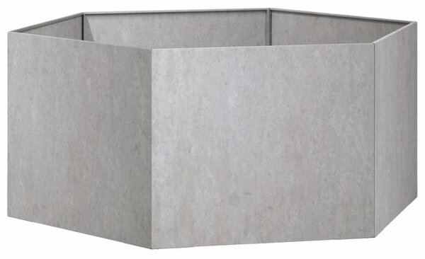 Rozsda színű corten acél növénytartó 90 x 90 x 45 cm