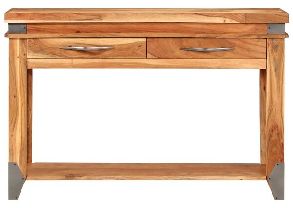 Tömör akácfa tálalóasztal 110 x 34 x 74 cm