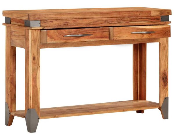 Tömör akácfa tálalóasztal 110 x 34 x 74 cm