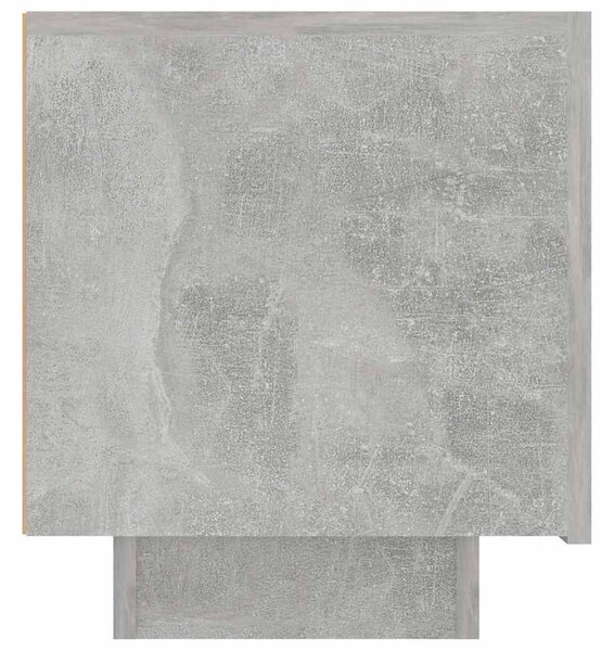 Betonszürke forgácslap éjjeliszekrény 100 x 35 x 40 cm
