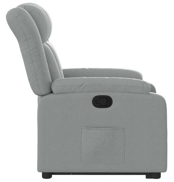 Relax Fotel - Elektromos Felállássegítő - Világosszürke