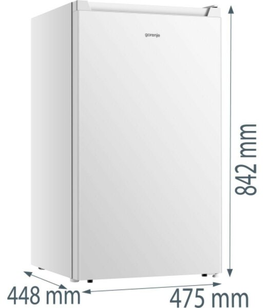 Gorenje F39EPW4 Fagyasztószekrény, 61L, M:84.2, E energiaosztály, Fehér (20009405)