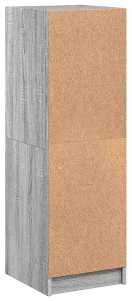 VidaXL Magasszekrény - Üvegfront - 35x37x109 cm