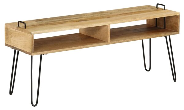 Tömör mangófa TV-állvány 110 x 35 x 45 cm