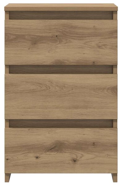 Éjjeliszekrények 2 db Artisan tölgy 40x35x62,5 cm műfa