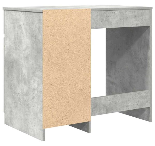 Betonszürke forgácslap íróasztal 86x49x76 cm