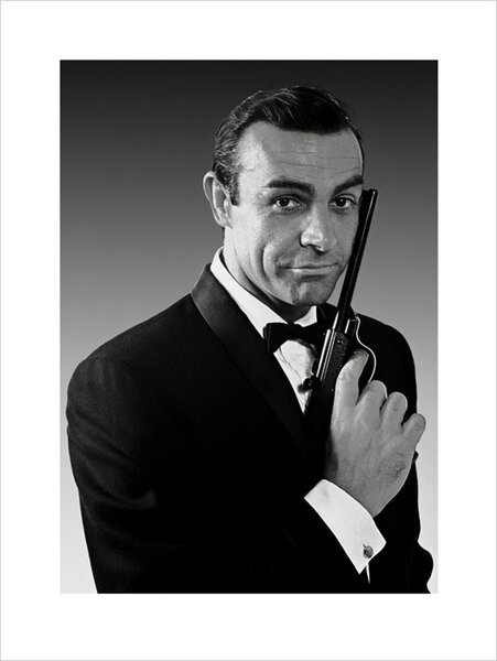 Művészeti nyomat James Bond 007 - Connery
