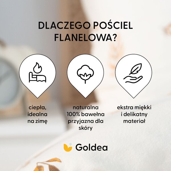 Goldea flanel ágyneműhuzat - őszi tökök és levelek 140 x 200 és 70 x 90 cm