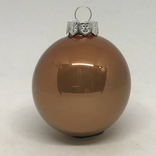 Elegant Lounge üveg karácsonyi gömb szett 12*6cm