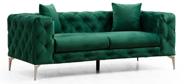 Kétszemélyes kanapé Collo (zöld). 1062606