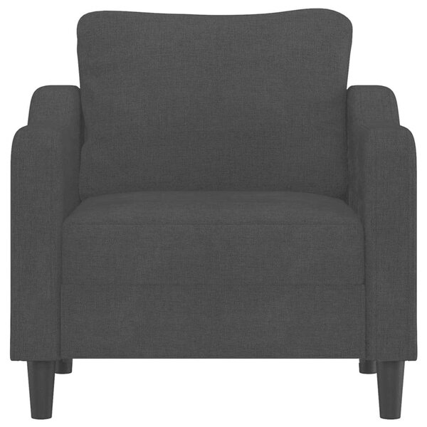 VidaXL fekete szövet kanapéfotel 60 cm