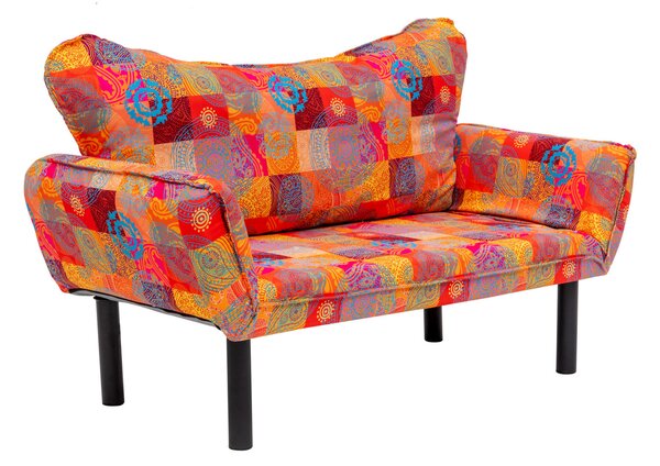 Széthúzható kétszemélyes kanapé Chatty (patchwork)