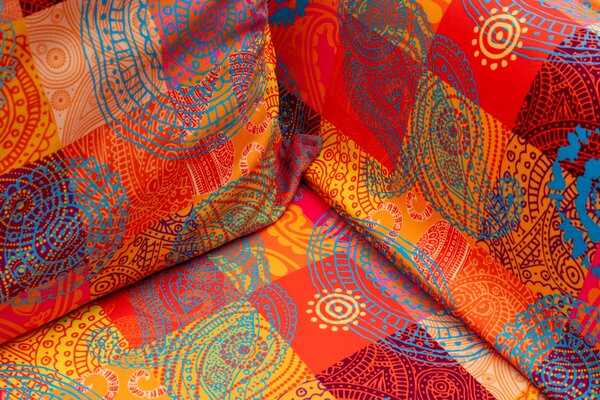 Széthúzható kétszemélyes kanapé Chatty (patchwork)