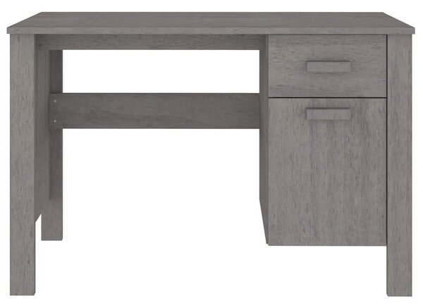 HAMAR világosszürke tömör fenyőfa íróasztal 113 x 50 x 75 cm