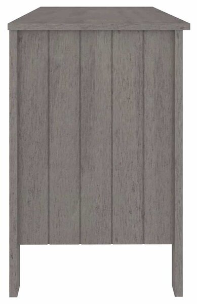 HAMAR világosszürke tömör fenyőfa íróasztal 113 x 50 x 75 cm