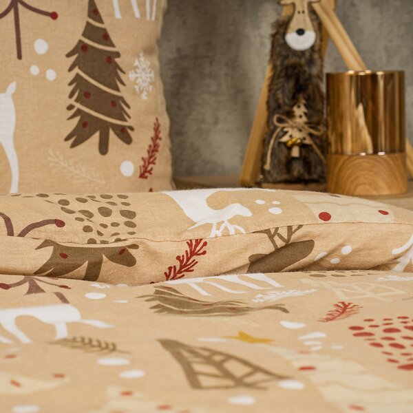 4Home Festive flanel ágyneműhuzat, 140 x 200 cm, 70 x 90 cm