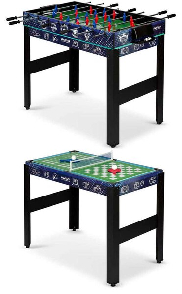 NeoSport 12in1 multifunkciós Csocsóasztal 106x59x90cm