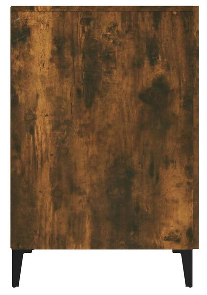 Füstös tölgy színű szerelt fa íróasztal 140 x 50 x 75 cm