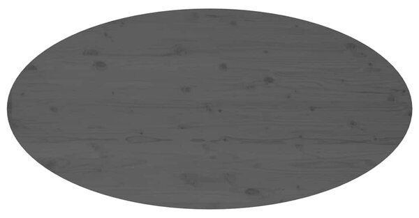 Szürke tömör fenyőfa dohányzóasztal 110 x 55 x 45 cm