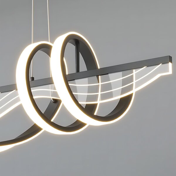 LED Lámpa LHJ041-CP 100 cm BLACK