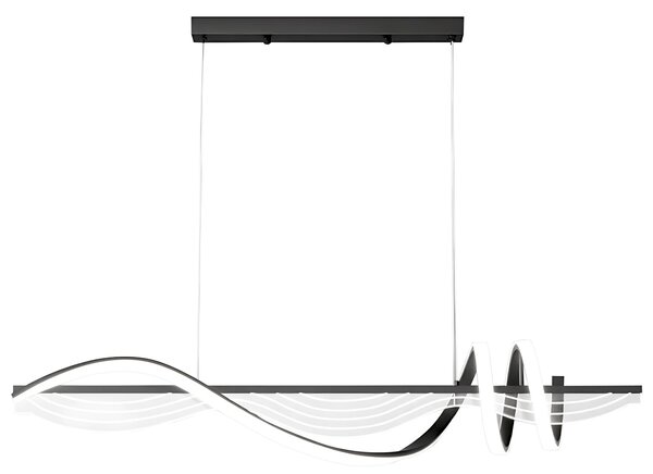 LED Lámpa LHJ041-CP 100 cm BLACK