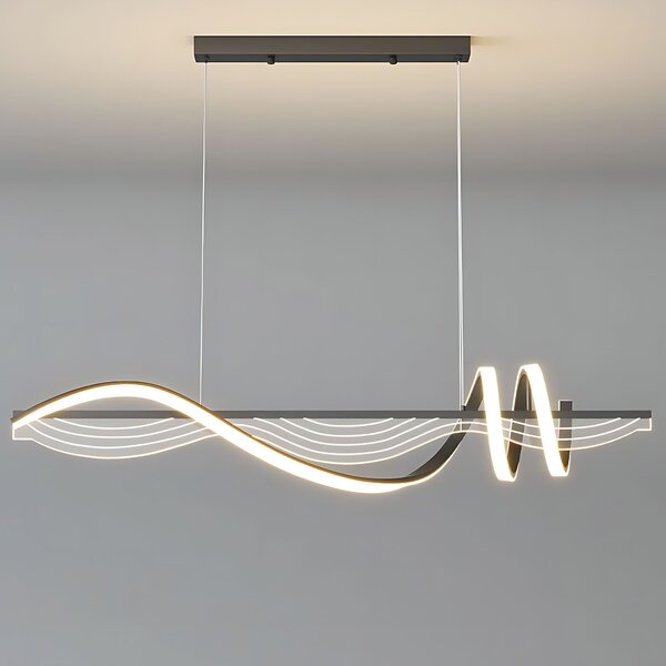 LED Lámpa LHJ041-CP 100 cm BLACK