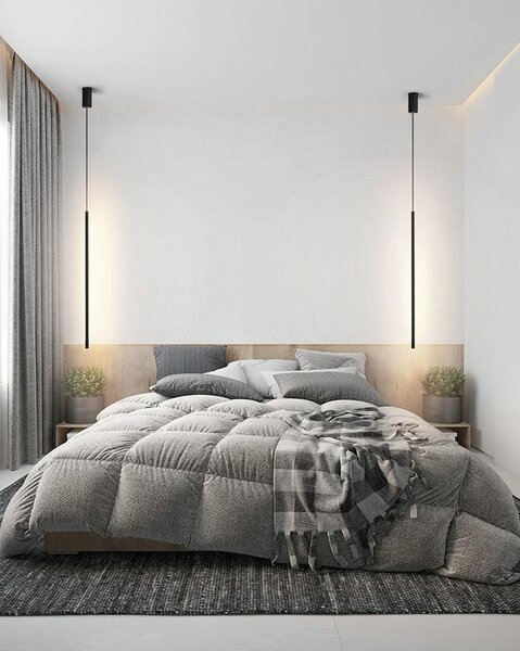 Mennyezeti lámpa LED APP1413-C BLACK 100cm
