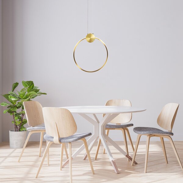 Mennyezeti lámpa LED APP1394-CP OLD GOLD 30cm