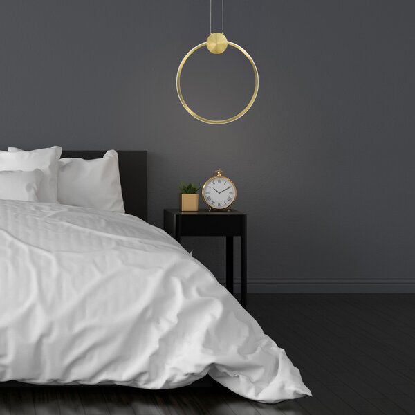 Mennyezeti lámpa LED APP1396-CP GOLD 40cm