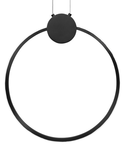 Mennyezeti lámpa LED APP1392-CP BLACK 30cm