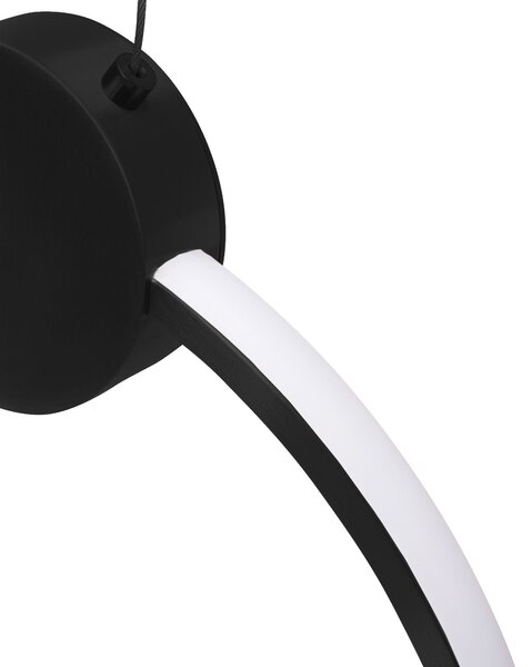 Mennyezeti lámpa LED APP1392-CP BLACK 30cm