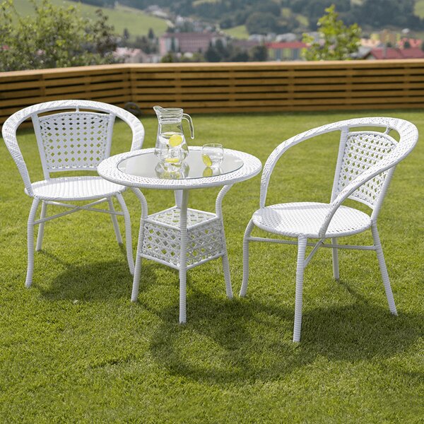 Kerti rattan szett 1+2 Jenna