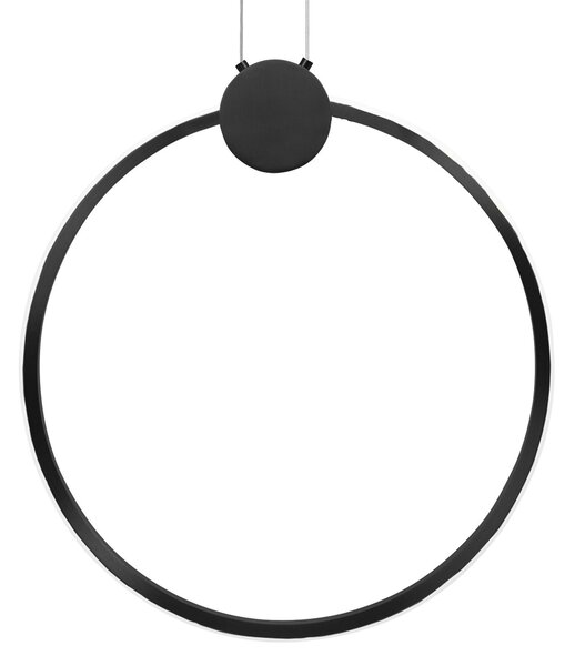 Mennyezeti lámpa LED APP1398-CP BLACK 50cm