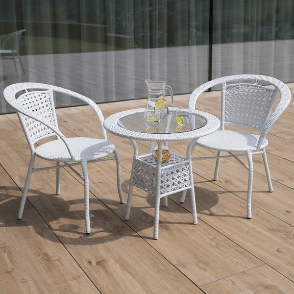Kerti rattan szett 1+2 Jenna