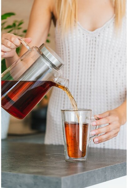 Üveg teáskanna, 1,5 l - Vialli Design
