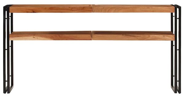 Tömör akácfa tálalóasztal 150 x 30 x 75 cm