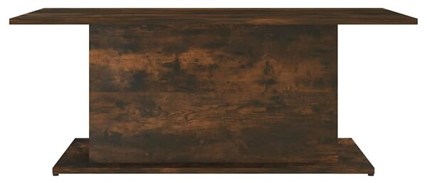 Füstös tölgy színű fatermék dohányzóasztal 102x55,5x40 cm