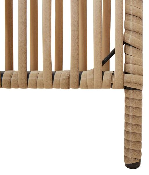 VidaXL Polyrattan Térelválasztó - Bézs - 6 Panel - 294x200cm