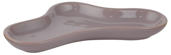 ORGANICS dekortányér 18 cm lila