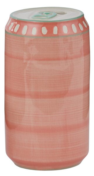 BEVERAGE kerámia váza 12 cm , piros