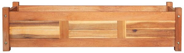 2 db akácfa kerti magaságyás 100 x 30 x 25 cm