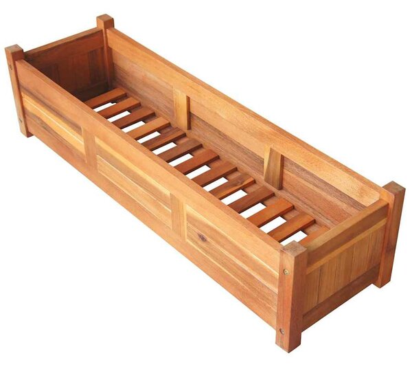 2 db akácfa kerti magaságyás 100 x 30 x 25 cm