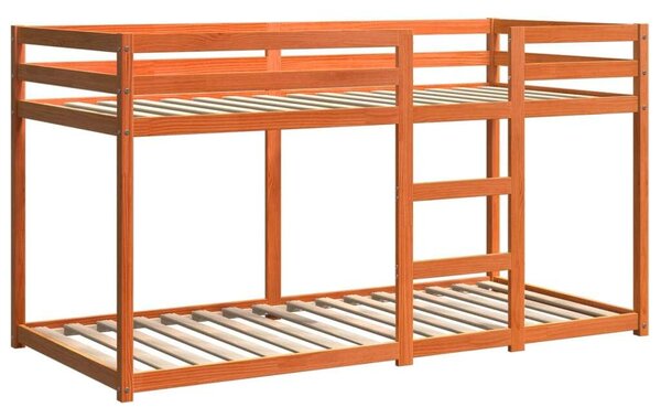 VidaXL Emeletes Ágy - Tömör Fenyőfa - 80x200 cm