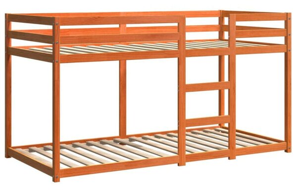 VidaXL Emeletes Ágy - Tömör Fenyőfa - 80x200 cm