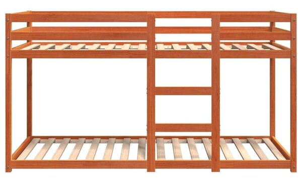 VidaXL Emeletes Ágy - Tömör Fenyőfa - 80x200 cm